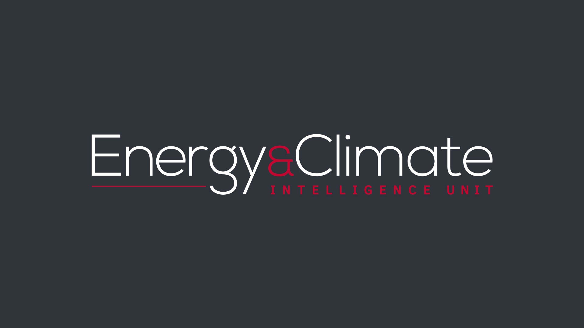 Energy & Climate Intelligence Unit – Brand Identity - TAKEOFF