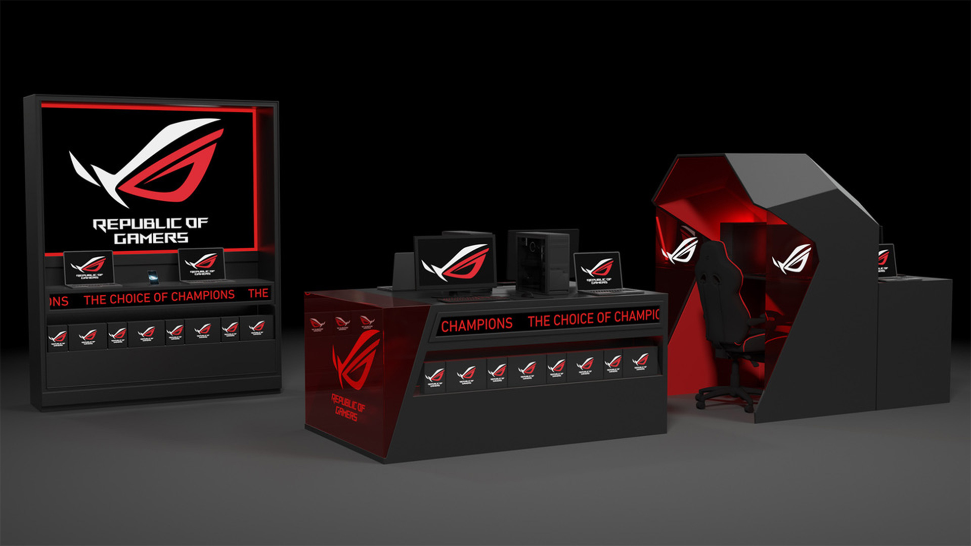 repræsentant Dare fjols ASUS ROG | Republic of Gamers - Shop-in-Shop - Chatelet Les Halles - TAKEOFF